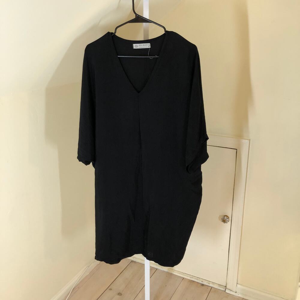 Hdh Basics Hackwith Design House Euc V-Neck Dress… - image 2